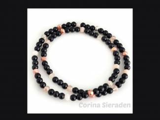 Wikkelarmband van natuursteen