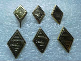 6 speldjes Renault samen voor 2 euro