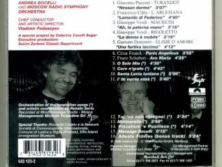 CD Andrea Bocelli 3 CD's 3,50 per stuk 3 voor &euro;9 ZGAN + NIEUW
