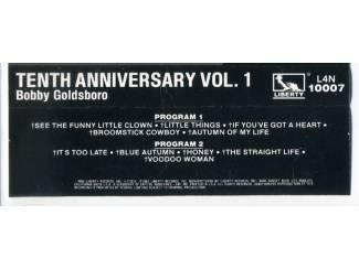 Cassettebandjes Bobby Goldsboro &ndash; Tenth Anniversary 1 & 2 20 nrs 2 cassettes