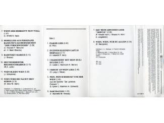 Cassettebandjes Peter Alexander Music for the Millions 20 nrs 1962 ZGAN