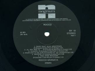 Grammofoon / Vinyl Rocco Granata Rocco Granata 12 nrs LP 1974 zeer mooie staat