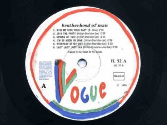 Grammofoon / Vinyl Brotherhood Of Man Brotherhood Of Man 12 nrs LP 1976 zeer mooi