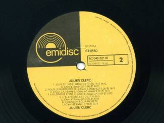 Grammofoon / Vinyl Julien Clerc Julien Clerc 12 nrs LP ZEER MOOI STAAT