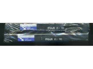Cassettebandjes FUJI K2 90 TYPE II 2 cassettes NIEUW GESEALD
