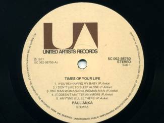 Grammofoon / Vinyl Paul Anka &ndash; Times Of Your Life 10 nrs LP 1977 ZGAN