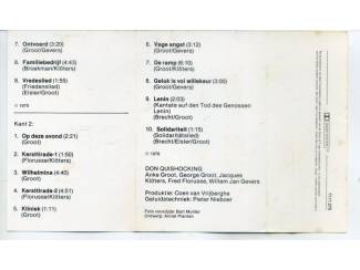 Cassettebandjes Don Quishocking &ndash; Trappen Op 19 nrs cassette 1979 ZGAN