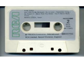 Cassettebandjes Mario Lanza &ndash; Pure Gold 12 nrs cassette 1956 ZGAN