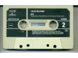 Cassettebandjes BZN &ndash; You&rsquo;re Welcome 11 nrs cassette 1978 ZGAN