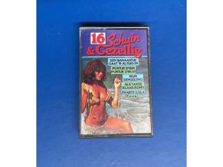 16 schuin & gezellig ~ muziekcassette