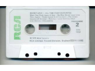 Cassettebandjes Los Indios Tabajaras &ndash; Secret Love / All-Time Film Favorites