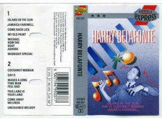 Cassettebandjes Harry Belafonte &ndash; Harry Belafonte 12 nrs cassette 1989 ZGAN