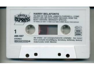 Cassettebandjes Harry Belafonte &ndash; Harry Belafonte 12 nrs cassette 1989 ZGAN