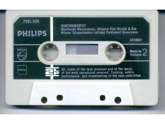 Cassettebandjes Korenkwartet 22 nrs cassette ZGAN