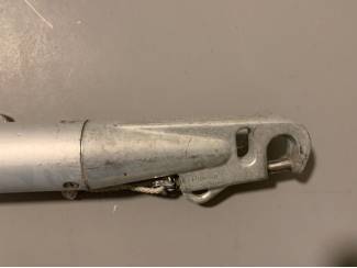 Bootonderdelen spinakerboom lengte 330 cm, diameter 6 cm