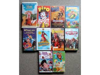 VHS 10 VHS kinderbanden MOOIE STAAT