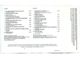 Cassettebandjes Max van Praag Weet je nog wel oudje? 20 nrs cassette 1988 ZGAN