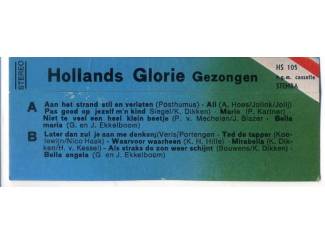 Cassettebandjes Hollands Glorie Toppers van toen en nu 12 nrs cassette ZGAN