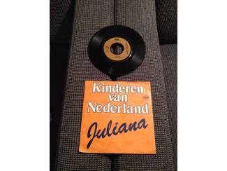 Grammofoon / Vinyl Single Juliana Kinderen van Nederland 1979 CNR Wilhelmus