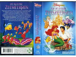 VHS Disney&rsquo;s De kleine zeemeermin 3 VHS banden mooie staat