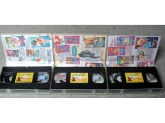 VHS Disney&rsquo;s De kleine zeemeermin 3 VHS banden mooie staat