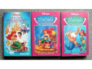 Disney&rsquo;s De kleine zeemeermin 3 VHS banden mooie staat
