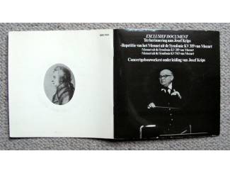 Grammofoon / Vinyl Exclusief Document Ter Herinnering Aan Joseph Krips ZGAN