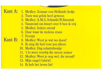 Cassettebandjes Harald Veenstra Een avond met deel 1 en 2 cassette 28 nrs ZGAN