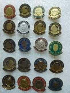 Speldjes, Pins en Buttons 55 speldjes van ministers samen voor 15 euro