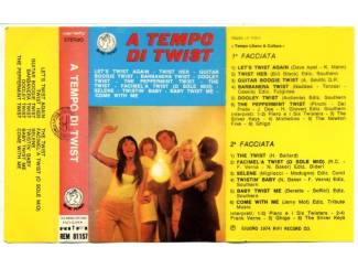 Cassettebandjes A Tempo Di Twist diverse artiesten 12 nrs cassette 1974 ZGAN