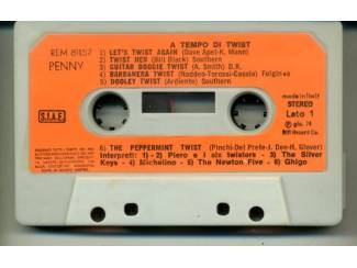 Cassettebandjes A Tempo Di Twist diverse artiesten 12 nrs cassette 1974 ZGAN