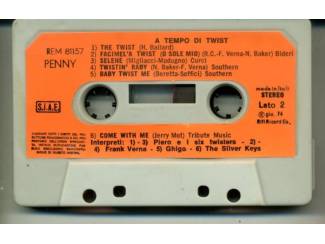 Cassettebandjes A Tempo Di Twist diverse artiesten 12 nrs cassette 1974 ZGAN