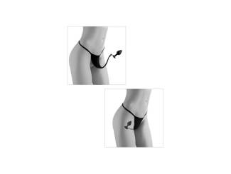 Sex toys 2 sexy slips met erotisch speeltje (S-L)