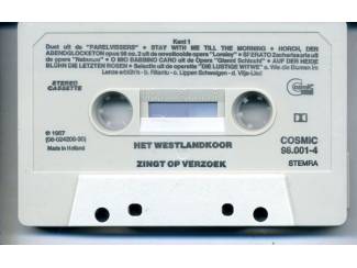 Cassettebandjes Westlandkoor Concordia Het Westlandkoor Zingt Op Verzoek