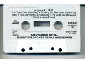 Cassettebandjes Harry Belafonte / Nana Mouskouri An Evening With 10 nrs ZGAN