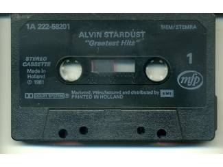 Cassettebandjes Alvin Stardust &ndash; Greatest Hits 12 nrs cassette 1981 ZGAN