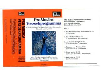 Cassettebandjes 4 verschillende Pro Musica cassettes &euro;3 p/s 4 voor &euro;10 ZGAN