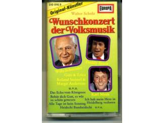 Cassettebandjes Wunschkonzert der Volksmusik 12 nrs Europa cassette ZGAN