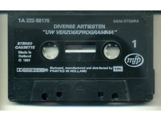 Cassettebandjes Uw verzoek programma 2 16 nrs cassette 1981 ZGAN