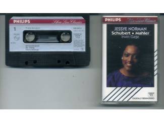 Cassettebandjes Jessye Norman Schubert Mahler Irwin Gage 10 nrs cassette1972