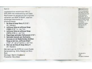 Cassettebandjes Snip & Snap &ndash; De Snip & Snap Story 12 nrs cassette 1980 ZGAN