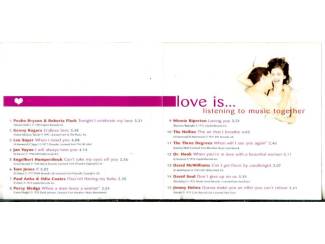 CD Love Is... Listening To Music Together 15 nrs CD 2002 ZGAN