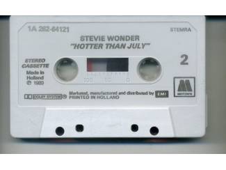Cassettebandjes Stevie Wonder &ndash; Hotter Than July 10 nrs cassette 1980 ZGAN