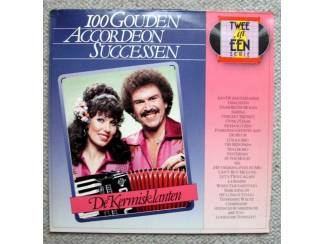 Grammofoon / Vinyl De Kermisklanten 100 Gouden Accordeon Successen LP 1978 ZGAN