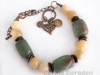 Armbanden Armband van natuursteen