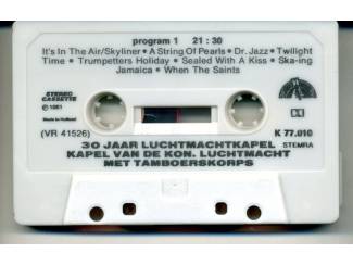 Cassettebandjes Kapel Van De Koninklijke Luchtmacht 30 jaar 13 nr cassette