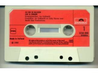 Cassettebandjes Jan & Zwaan &ndash; Jij En Ik Alleen 12 nrs cassette 1980 ZGAN