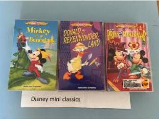 Disney videobanden mini classics VHS origineel Donald Mickey