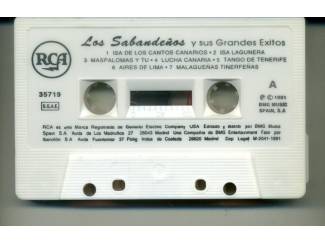 Cassettebandjes Los Sabande&ntilde;os &ndash; Y Sus Grandes Exitos 14 nrs cassette 1991