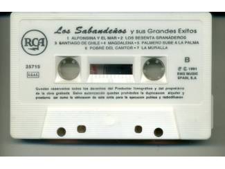 Cassettebandjes Los Sabande&ntilde;os &ndash; Y Sus Grandes Exitos 14 nrs cassette 1991